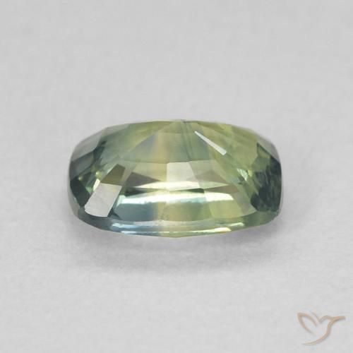 Zafiro Multicolor natural de 0.77 ct, Forma Cojín, VS