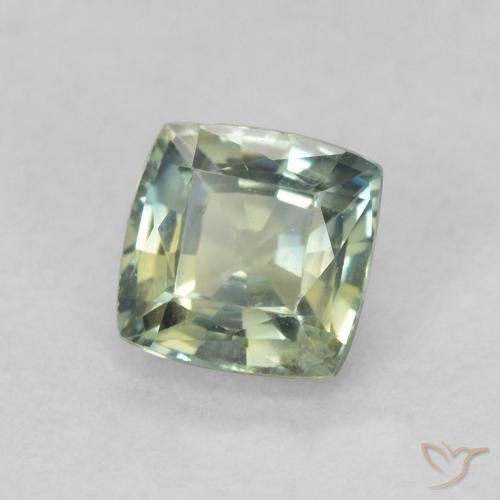 Zafiro Multicolor natural de 0.82 ct, Forma Cojín, VS