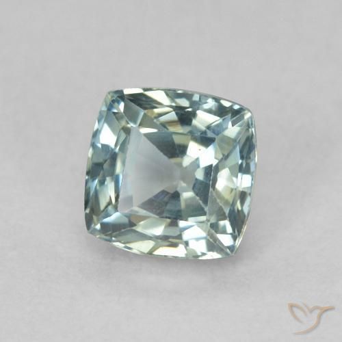 Zafiro Multicolor natural de 0.87 ct, Corte Cojín, VS