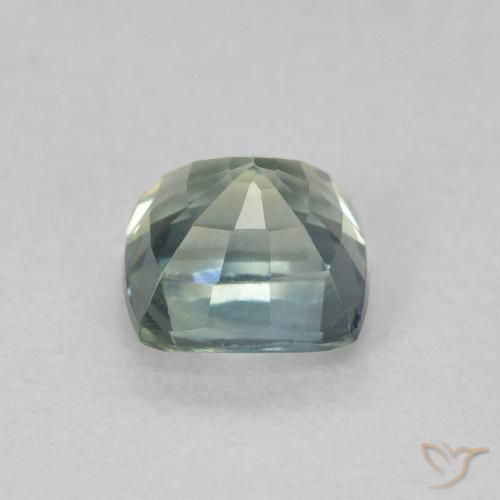 Zafiro Multicolor natural de 0.87 ct, Corte Cojín, VS