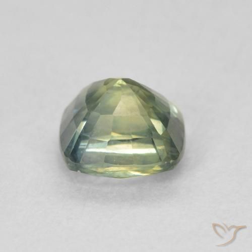 Zafiro Multicolor natural de 0.87 ct, Forma Cojín, VS