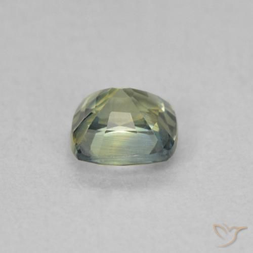 Zafiro Multicolor natural de 0.47 ct, Forma Cojín, VS