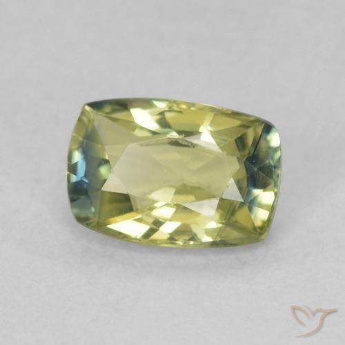 Zafiro Multicolor natural de 0.75 ct, Forma Cojín, VS
