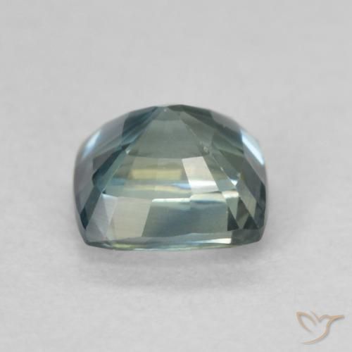 Zafiro Multicolor natural de 0.84 ct, Forma Cojín, VS