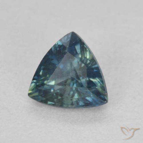 Zafiro Multicolor natural de 0.46 ct, Trillón, VVS-VS