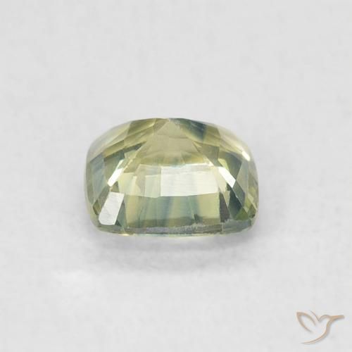 Zafiro Multicolor natural de 0.59 ct, Forma Cojín, VS
