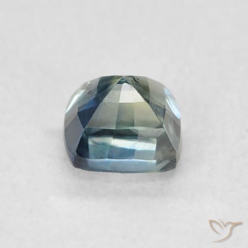 Zafiro Multicolor natural de 0.71 ct, Forma Cojín, VS