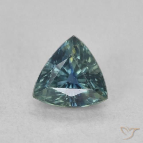0.58ct Natural Cerceta Zafiro, Trillón, VVS-VS