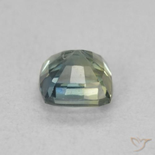 Zafiro Multicolor natural de 0.67 ct, Forma Cojín, VVS-VS