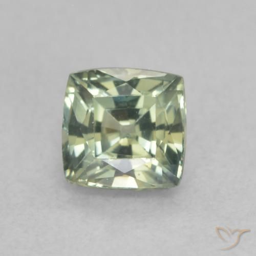 0.66ct Natural Multicolor Zafiro, Cuadrado, VVS-VS