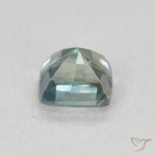 Zafiro Multicolor natural de 0.66 ct, Cuadrado, VVS-VS