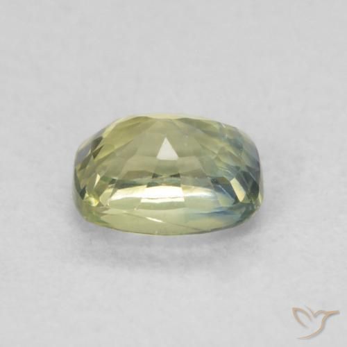 Zafiro Multicolor natural de 0.63 ct, Forma Cojín, VVS-VS