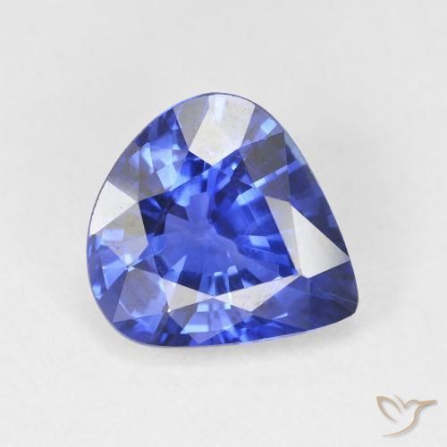 4.48ct Azul aciano Zafiro, En forma de pera, VVS