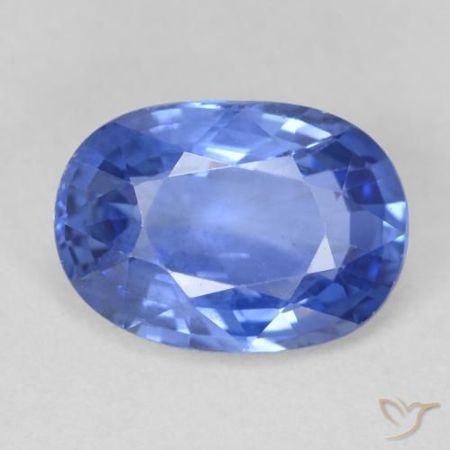 4.46ct Natural Azul marino medio Zafiro, Ovalada, VVS-VS