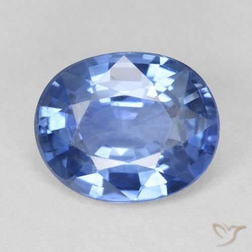 4.25ct Natural Azul oscuro medio Zafiro, Ovalada, VVS-VS