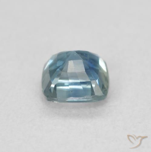 Zafiro Cerceta natural de 0.57 ct, Forma Cojín, VS