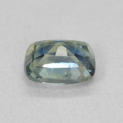 Zafiro Cerceta natural de 0.69 ct, Forma Cojín, VS