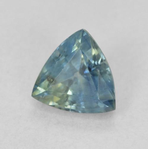 Zafiro Cerceta natural de 0.76 ct, Trillón, VS