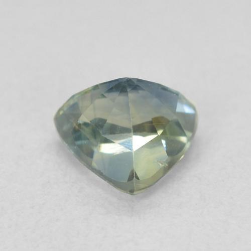 Zafiro Cerceta natural de 0.76 ct, Trillón, VS