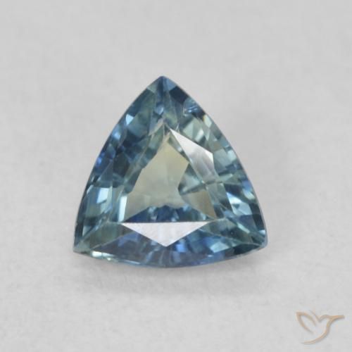 0.50ct Natural Cerceta Zafiro, Trillón, VS