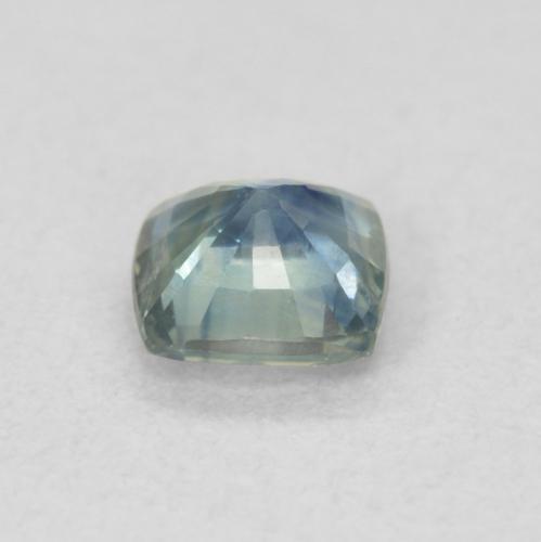 Zafiro Cerceta natural de 0.56 ct, Forma Cojín, VS