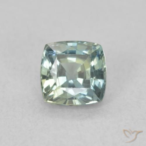 0.57ct Natural Cerceta Zafiro, Forma Cojín, VS