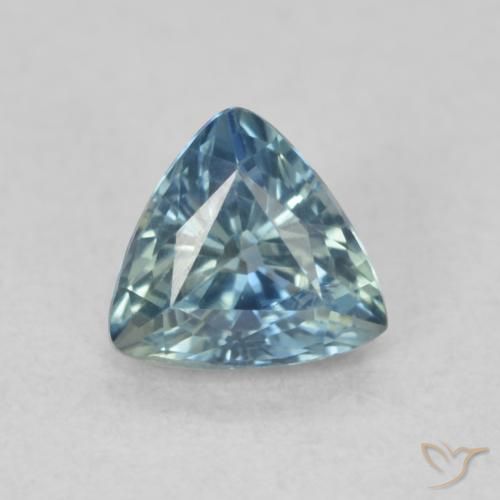 0.63ct Natural Cerceta Zafiro, Trillón, VS