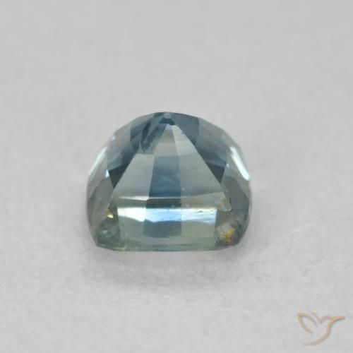 Zafiro Cerceta natural de 0.69 ct, Forma Cojín, VS