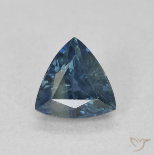 0.55ct Natural Cerceta Zafiro, Trillón, VS