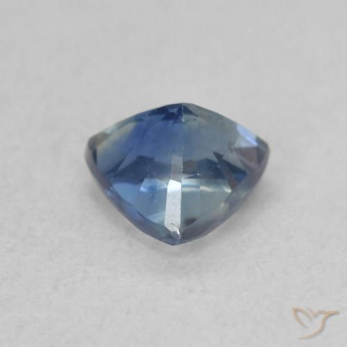 Zafiro Cerceta natural de 0.54 ct, Trillón, VS