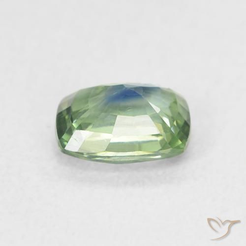 Zafiro Cerceta natural de 0.73 ct, Forma Cojín, VS