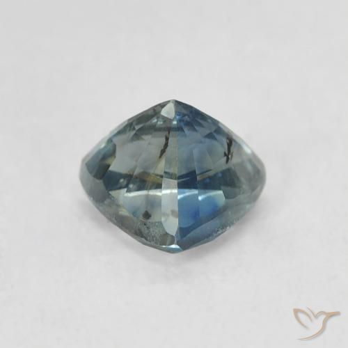 Zafiro Cerceta natural de 0.74 ct, Trillón, VS