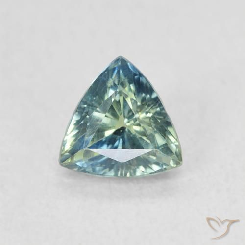 0.54ct Natural Cerceta Zafiro, Trillón, VVS-VS