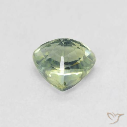 Zafiro Cerceta natural de 0.54 ct, Trillón, VVS-VS