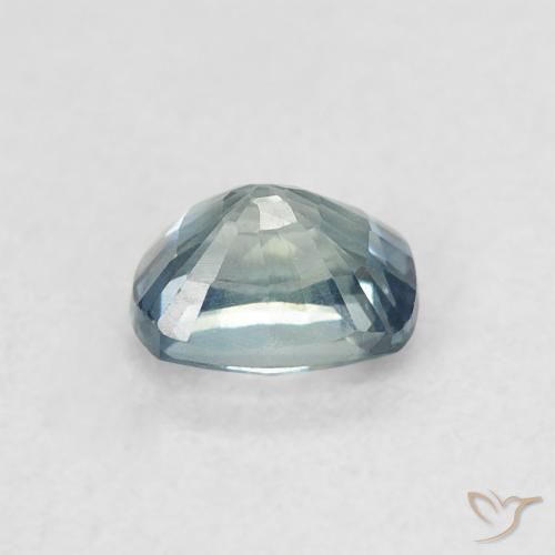 Zafiro Cerceta natural de 0.61 ct, Forma Cojín, VVS-VS