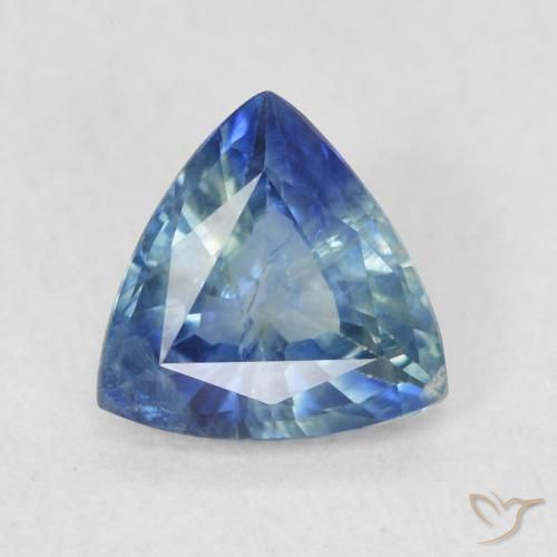 0.78ct Natural Cerceta Zafiro, Trillón, VS