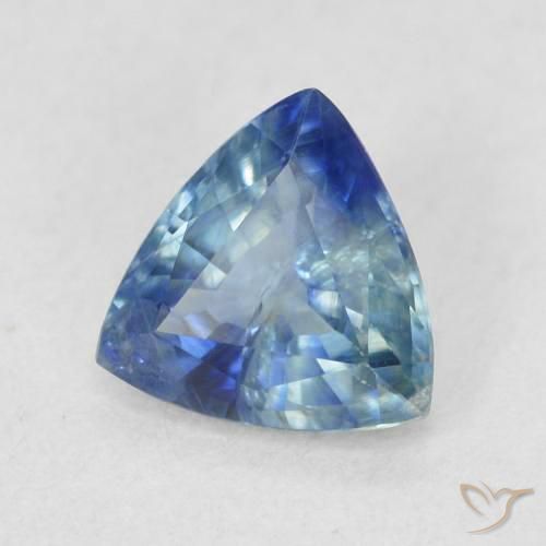Zafiro Cerceta natural de 0.78 ct, Trillón, VS