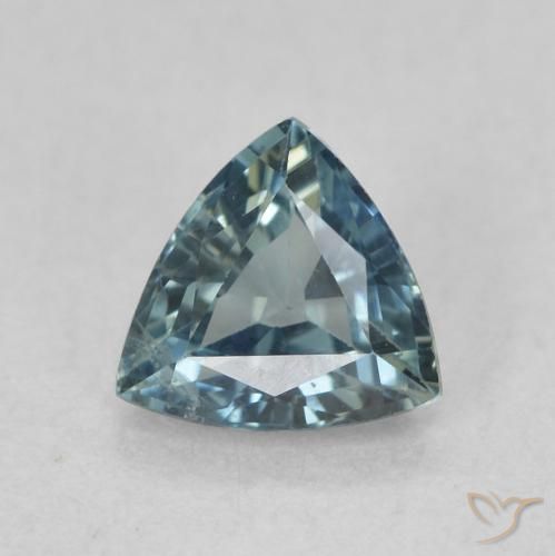 0.69ct Natural Cerceta Zafiro, Trillón, VS