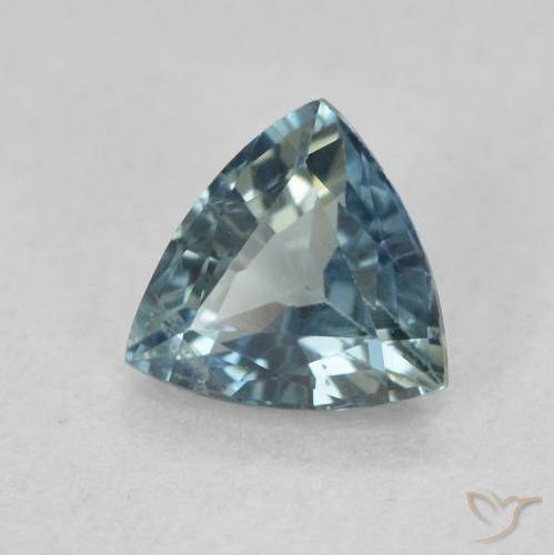 Zafiro Cerceta natural de 0.69 ct, Trillón, VS