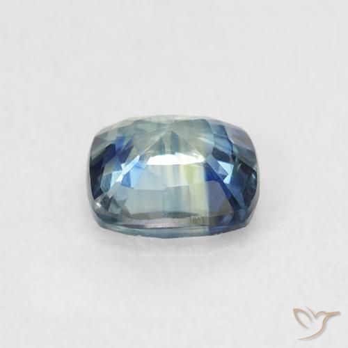 Zafiro Cerceta natural de 0.70 ct, Forma Cojín, VVS