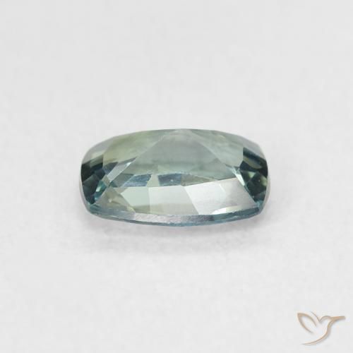 Zafiro Cerceta natural de 0.67 ct, Forma Cojín, VVS
