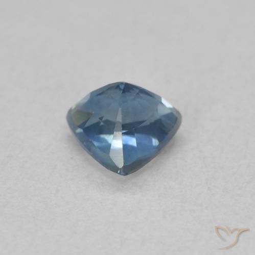 Zafiro Cerceta natural de 0.54 ct, Trillón, VVS