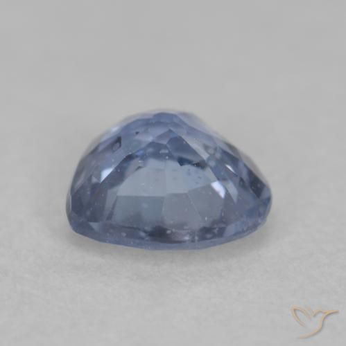 Zafiro Azul natural de 0.50 ct, Corazón, VS