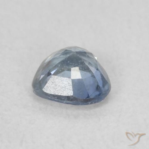 Zafiro Azul natural de 0.41 ct, Corazón, VS