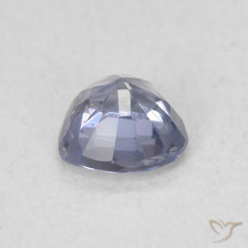 Zafiro Azul claro natural de 0.42 ct, Corazón, VS