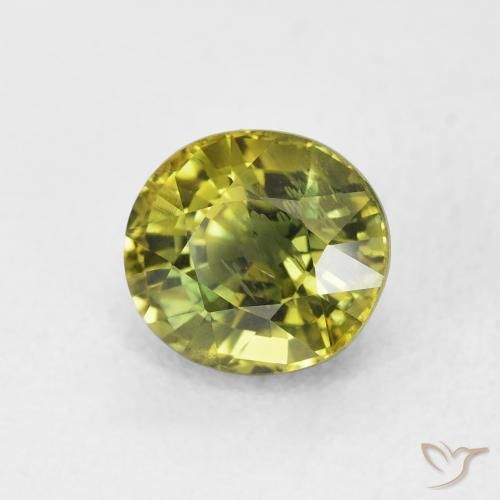 Zafiro Multicolor natural de 2.08 ct, Ovalada, VS
