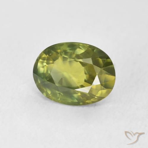 Zafiro Multicolor natural de 1.89 ct, Ovalada, VVS-VS