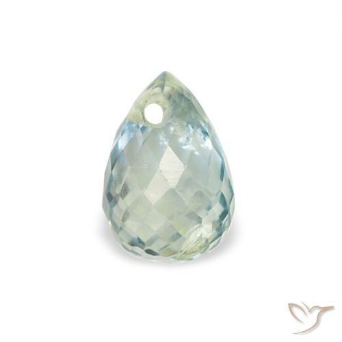 0.78ct Natural Cerceta Zafiro, Corte Briolette, VS