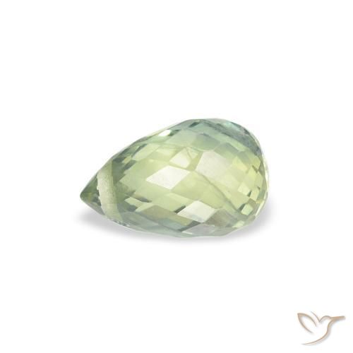 Zafiro Cerceta natural de 0.83 ct, Corte Briolette, VS