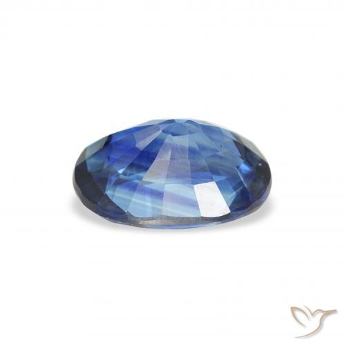 Zafiro Azul claro natural de 1.78 ct, Ovalada, VS